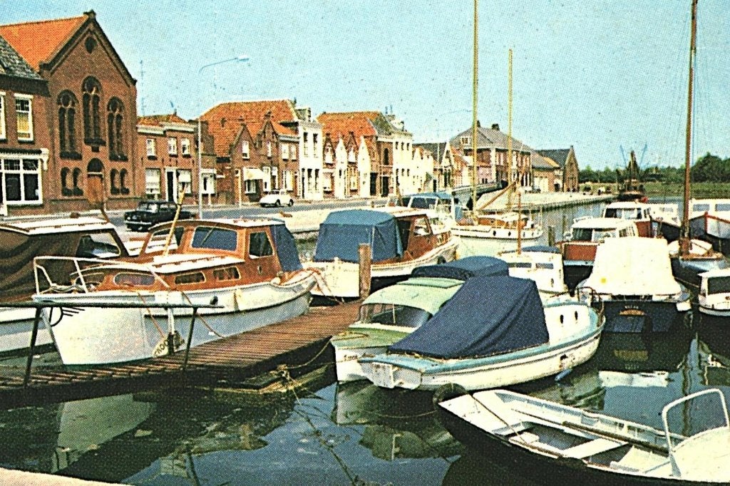 42473 Brouwershaven Zeeland 1972 _Gelopen met mooie zegel, Ophalen of Verzenden, 1960 tot 1980, Gelopen, Zeeland