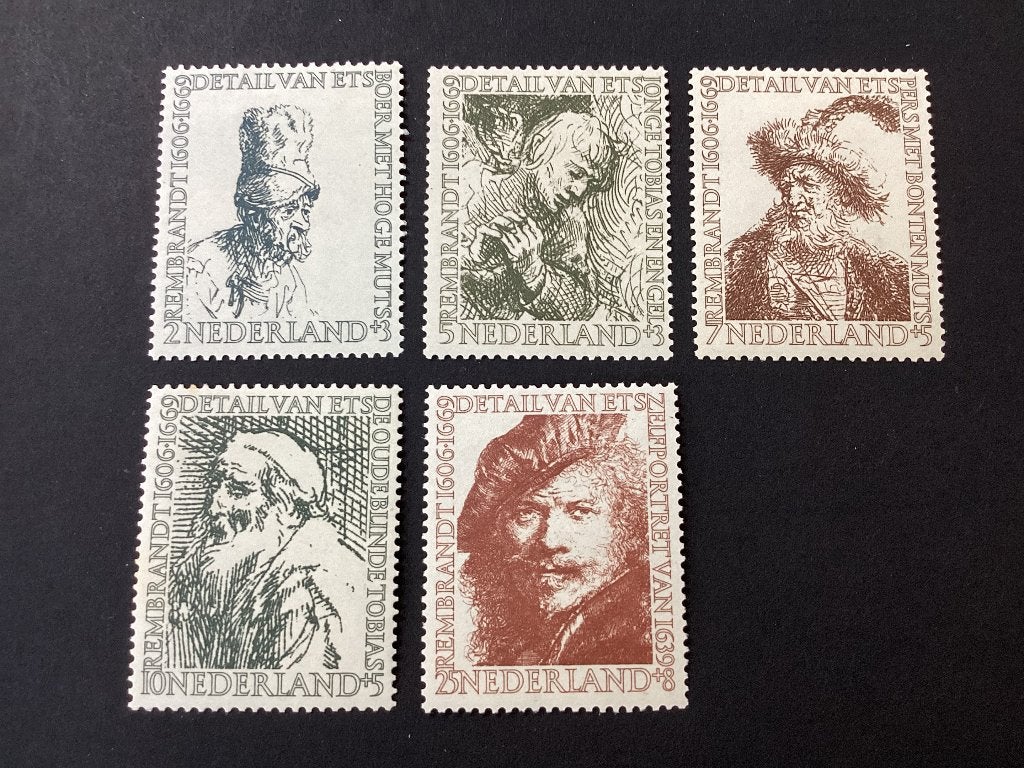 1956, Zomerzegels, 671-675, Verzenden, Na 1940, Postfris