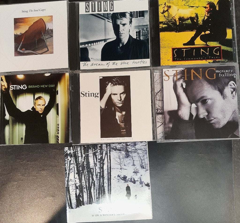 Cd verzameling van STING 6 stuks 20 euro, Cd's en Dvd's, Ophalen of Verzenden, 2000 - 2009, Gebruikt