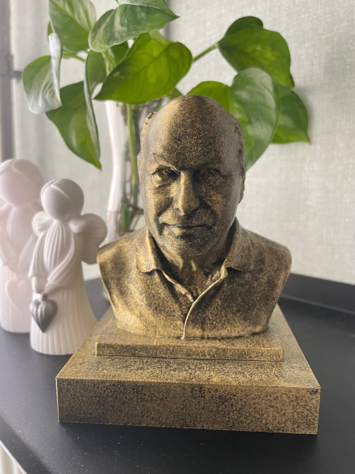 Gepersonaliseerde 3D-geprinte buste, Antiek en Kunst, Minder dan 20 cm, Buste, Kunststof, Ophalen of Verzenden