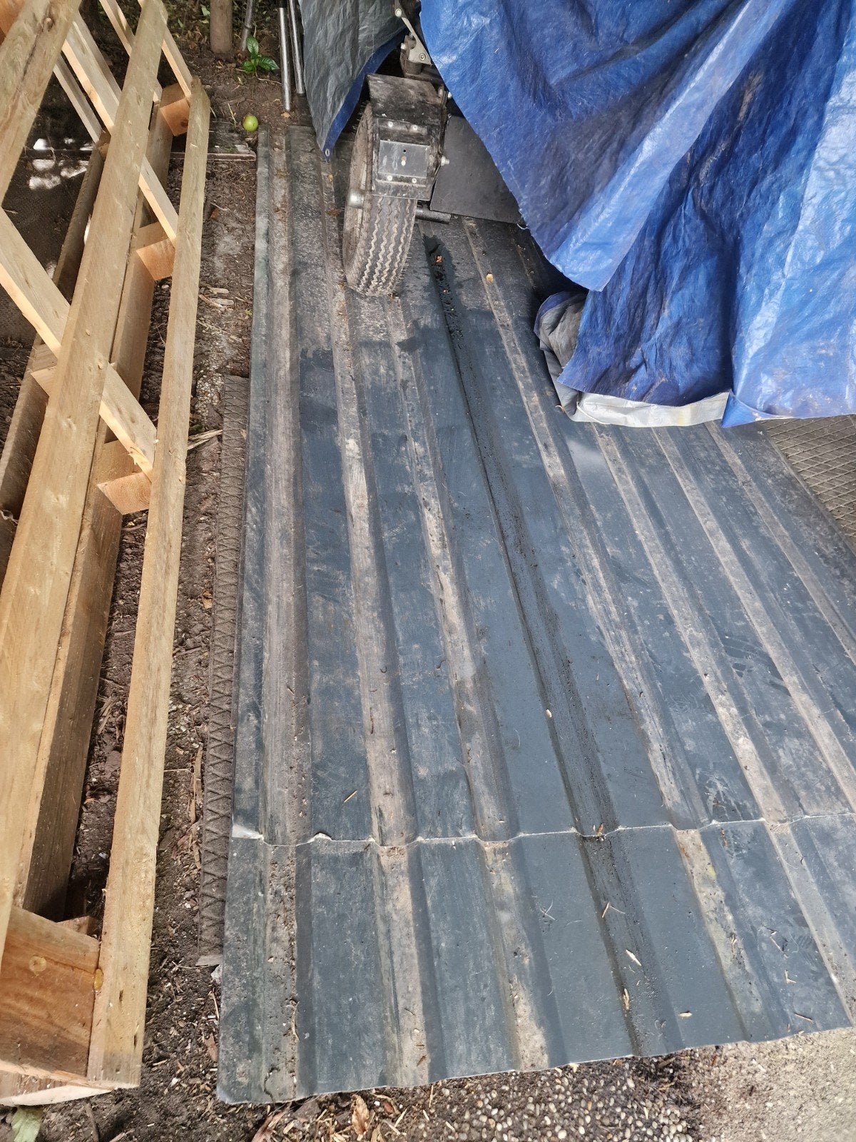 damwandplaten 7 stuks, Ophalen, Kunststof