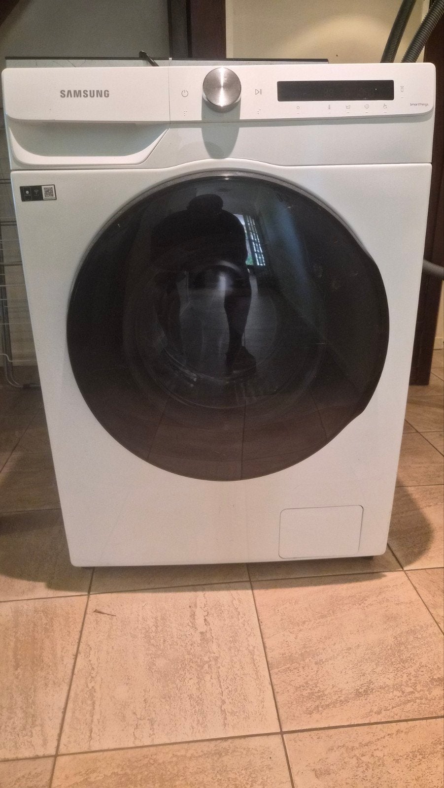 Samsung was- en droogcombinatie WD90T534ABW, Witgoed en Apparatuur, 8 tot 10 kg, Ophalen, Gebruikt