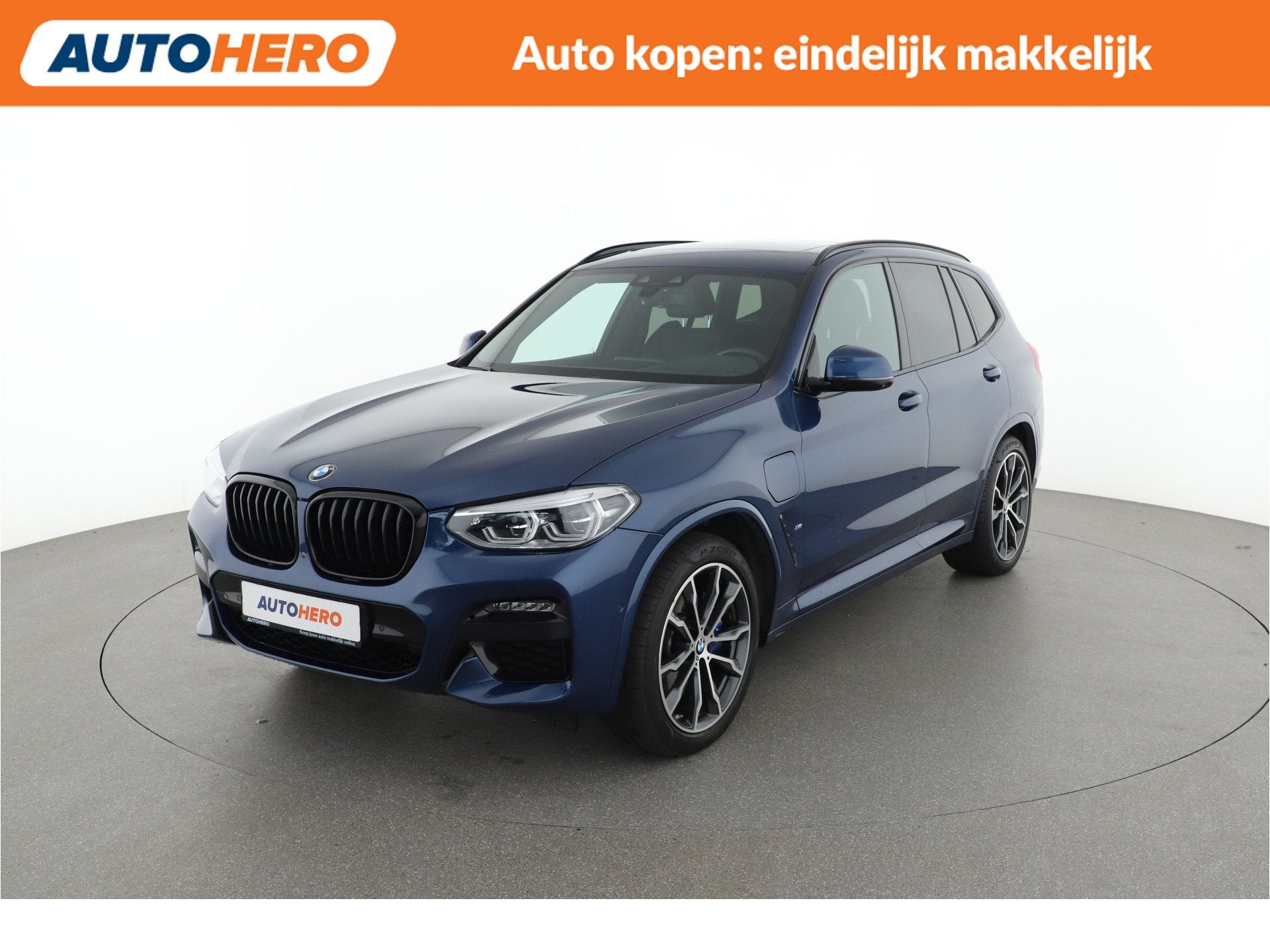 BMW X3 xDrive30e Executive |NR00427| (bj 2020, automaat), Auto's, 1998 cc, Gebruikt, 4 cilinders, Blauw