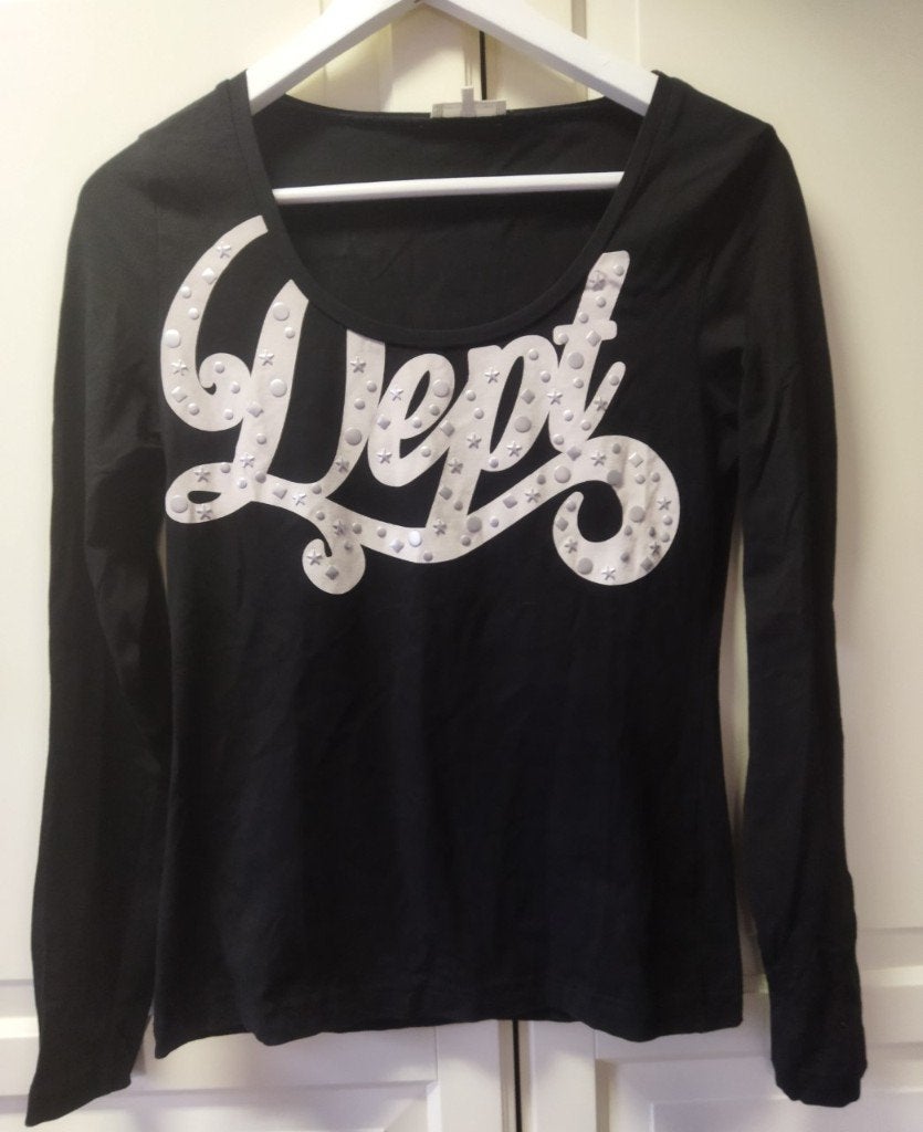 Dept Longsleeve Zwart Maat L, Zwart, Maat 42/44 (L), Ophalen of Verzenden, Zo goed als nieuw