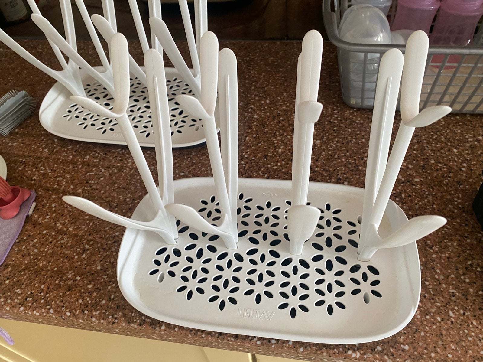 Flessen droogrek Philips Avent 2 stuks, Ophalen, Zo goed als nieuw, Flessen- of potjesverwarmer
