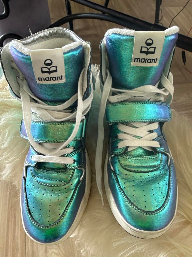 Isabel Marant sneakers maat 40 als nieuw!!!, Kleding | Dames, Schoenen, Ophalen of Verzenden, Gedragen, Groen, Sneakers of Gympen