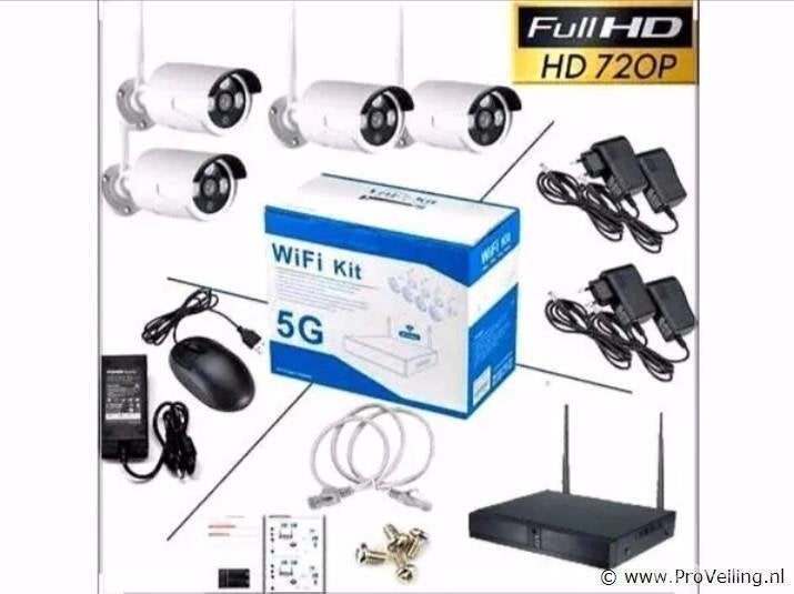 Online Veiling: I-tronic  SX04-400 WiFi beveiligingscamer..., Audio, Tv en Foto, Videobewaking, Nieuw