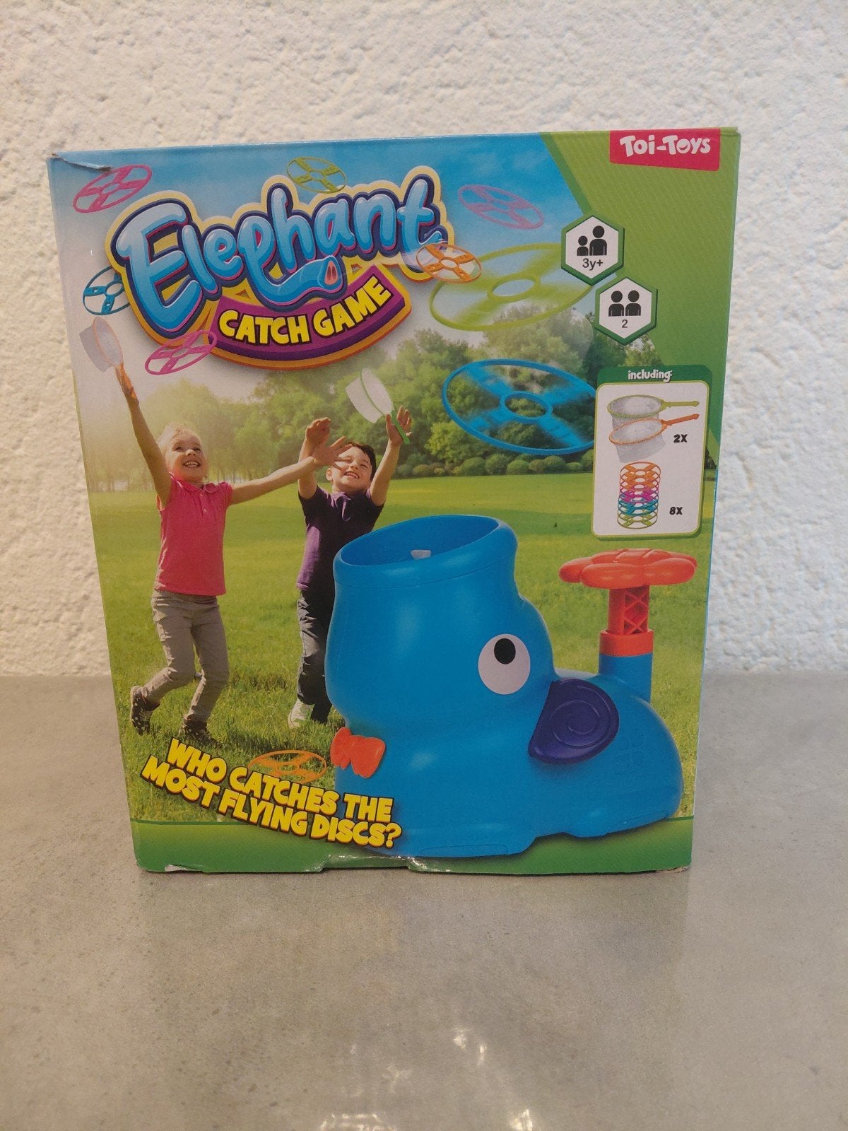 Toi-Toys Elephant Catch Game - Vliegende Schijven Spel, Ophalen, Nieuw