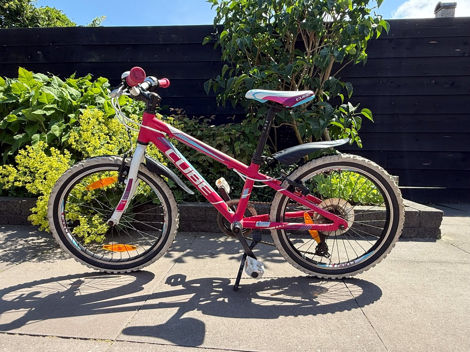 Cube meiden mountainbike roze, Ophalen, Versnellingen, Zo goed als nieuw, 20 inch