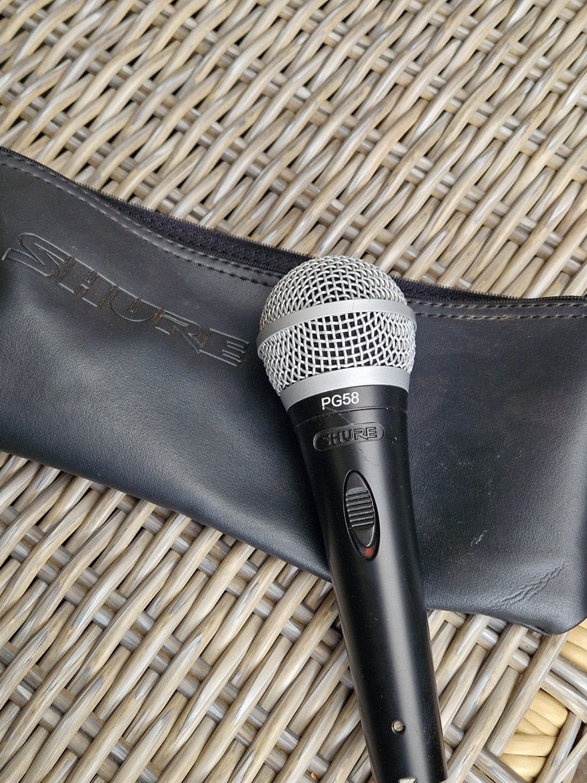 Shure, Ophalen, Zangmicrofoon