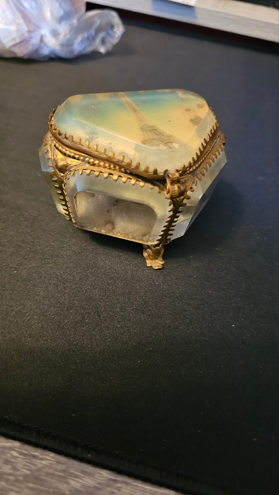 Antieke sieraden kistje, Ophalen of Verzenden