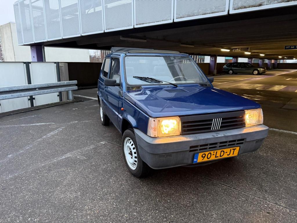 Fiat Panda 1.1 2002 Blauw, Auto's, Fiat, Voorwielaandrijving, 54 pk, Blauw, Origineel Nederlands