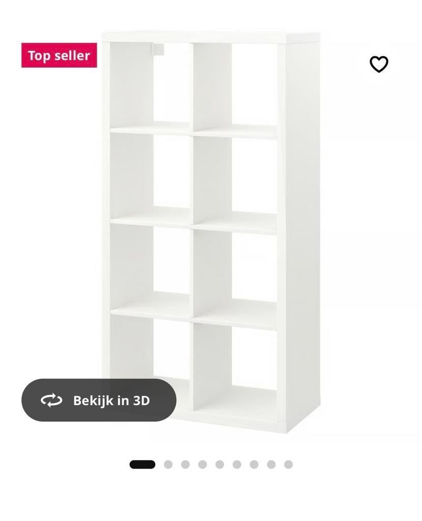 Ikea kallax kast, Ophalen, Met plank(en), 100 tot 150 cm, 50 tot 100 cm