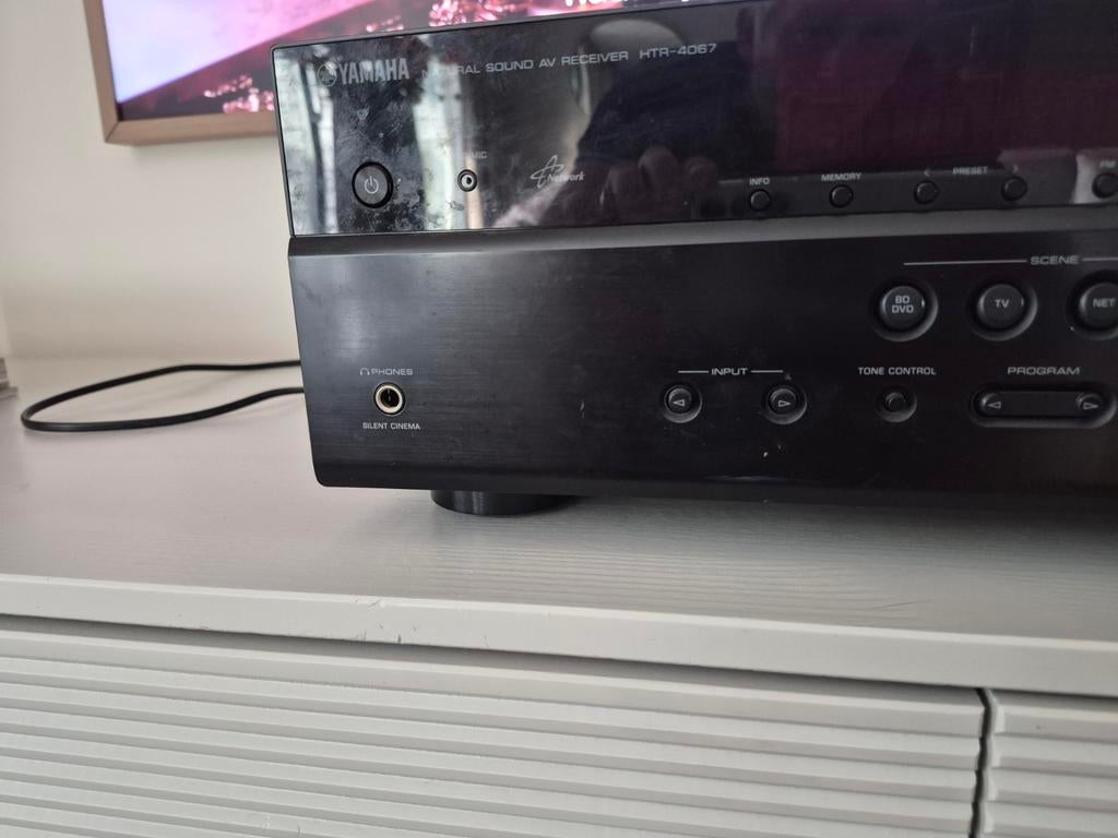 Yamaha 5.1 4K netwerk receiver, Audio, Tv en Foto, Versterkers en Receivers, Ophalen, Yamaha, Zo goed als nieuw, 120 watt of meer