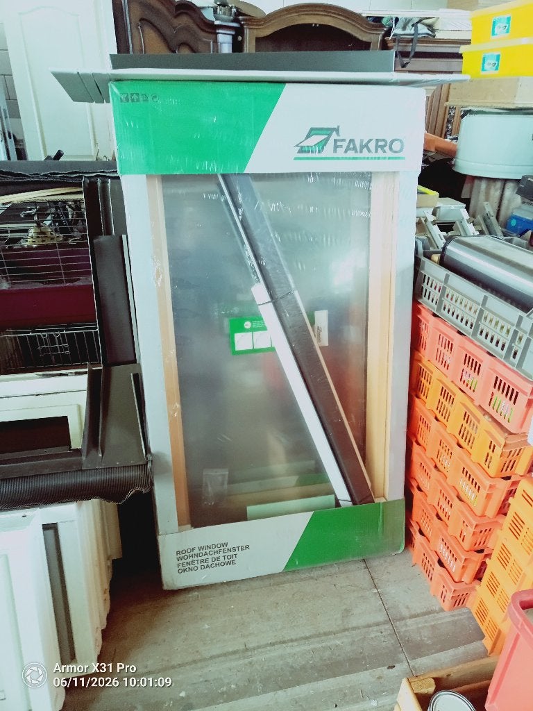 Dakraam nieuw, Doe-het-zelf en Verbouw, Glas en Ramen, Ophalen, Minder dan 80 cm, 120 tot 160 cm, Nieuw