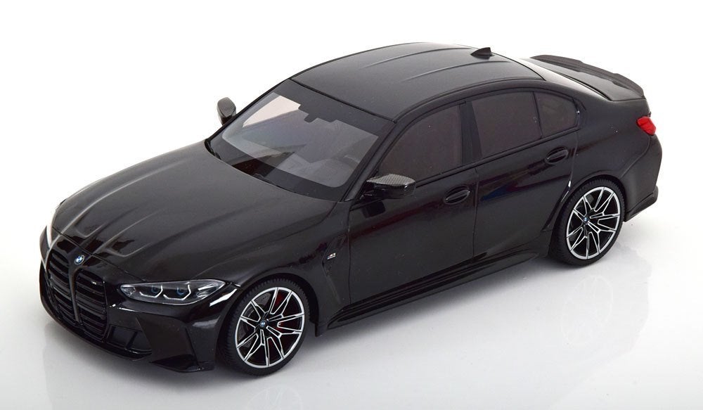 BMW M3 Limousine 2020 Zwart Metallic 1-18 Minichamps Limited, Minichamps, Tschuiten@hotmail.com, Duitsland, Auto