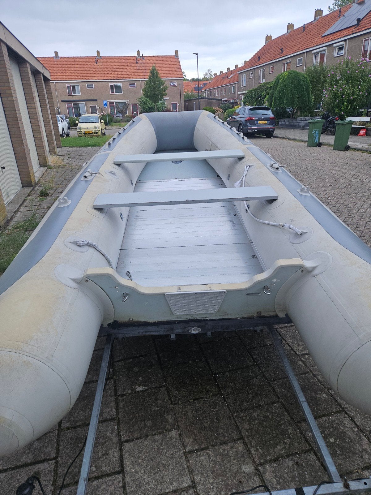 Pega Euroliner kantel trailer, Watersport en Boten, Ophalen, Aluminium, Gebruikt, 5 m
