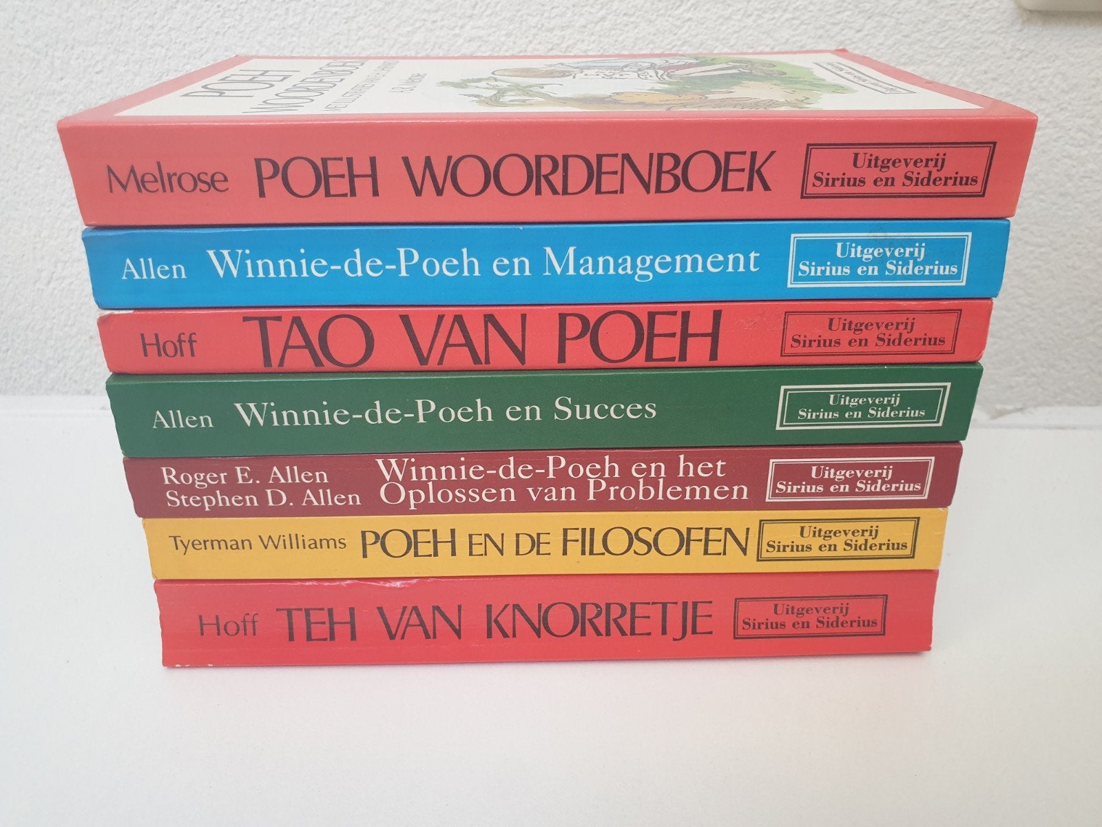 Winnie de Poeh Boeken Collectie 7 Delen, Ophalen of Verzenden, Gelezen