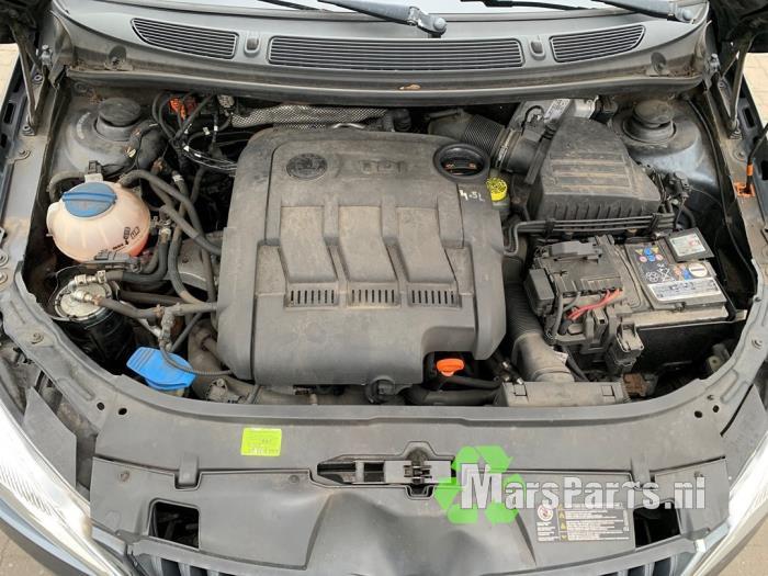 Versnellingsbak van een Skoda Fabia