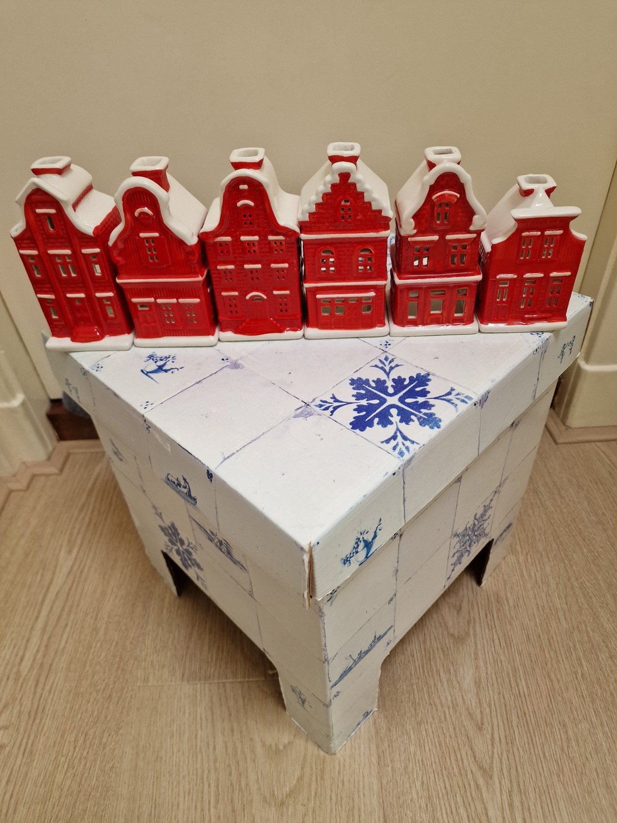 6 Mooie Postcode loterij huisjes 1 tm 6, Verzamelen, Ophalen of Verzenden, Zo goed als nieuw