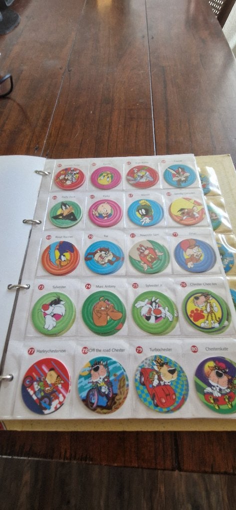 Looney tunes flippo map, Ophalen of Verzenden, Looney Tunes, Map, Album of Poster