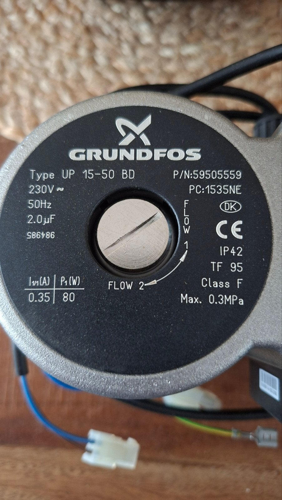 Grundfos Up 15-50 BD, Verzenden, Nieuw