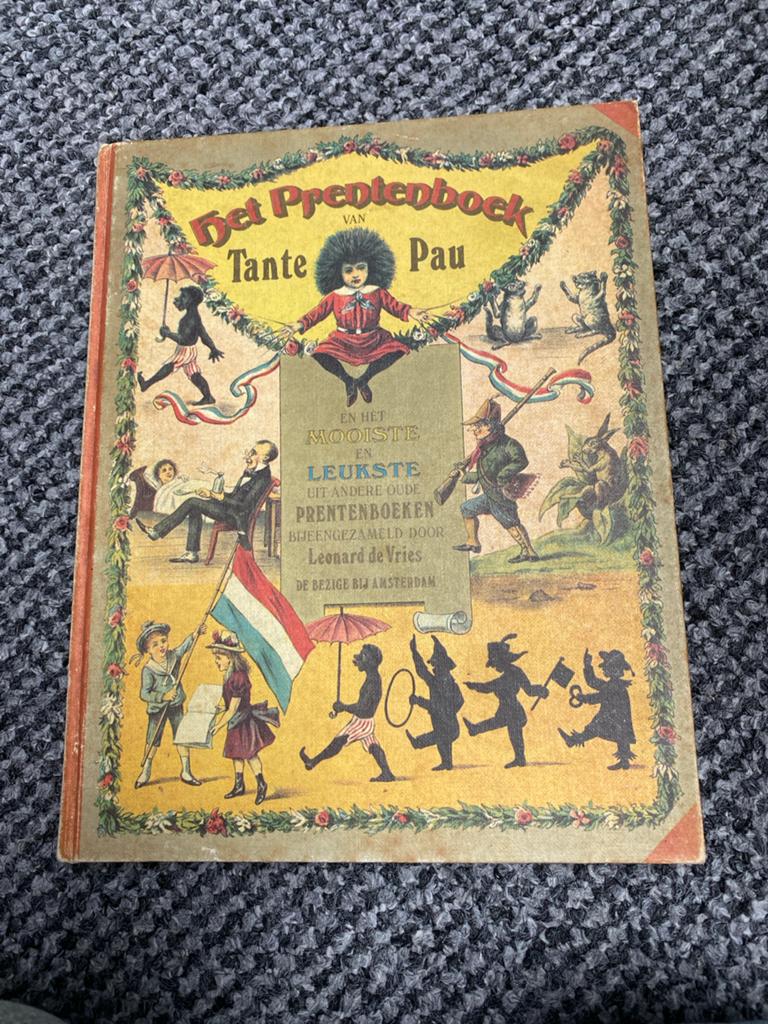 Het Prentenboek van Tante Pau - Leonard de Vries (1974), Ophalen of Verzenden, Gelezen, Prentenboek