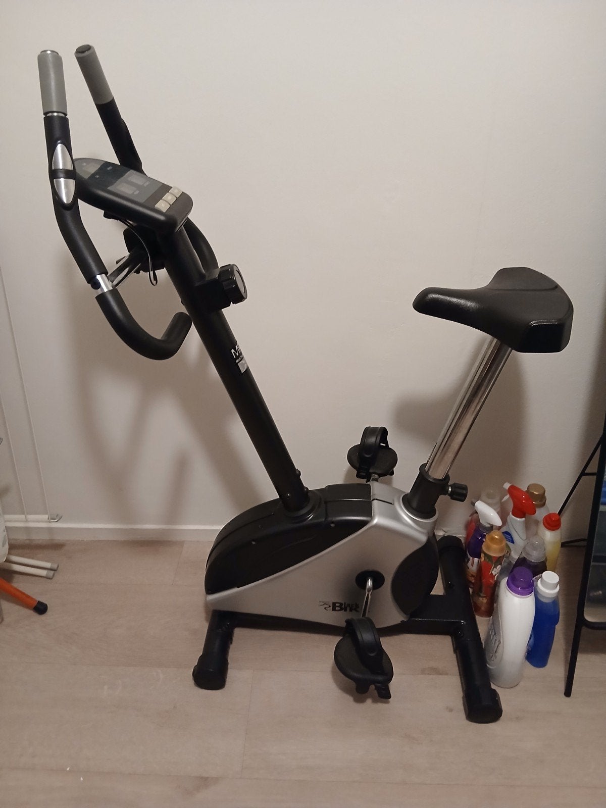 Hometrainer Black Bike MPF - Zo goed als nieuw, Sport en Fitness, Ophalen of Verzenden, Zo goed als nieuw, Metaal, Benen