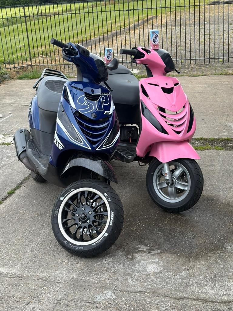 Zip 125cc zonder 123, Ophalen, Zo goed als nieuw, Tweetakt, Piaggio