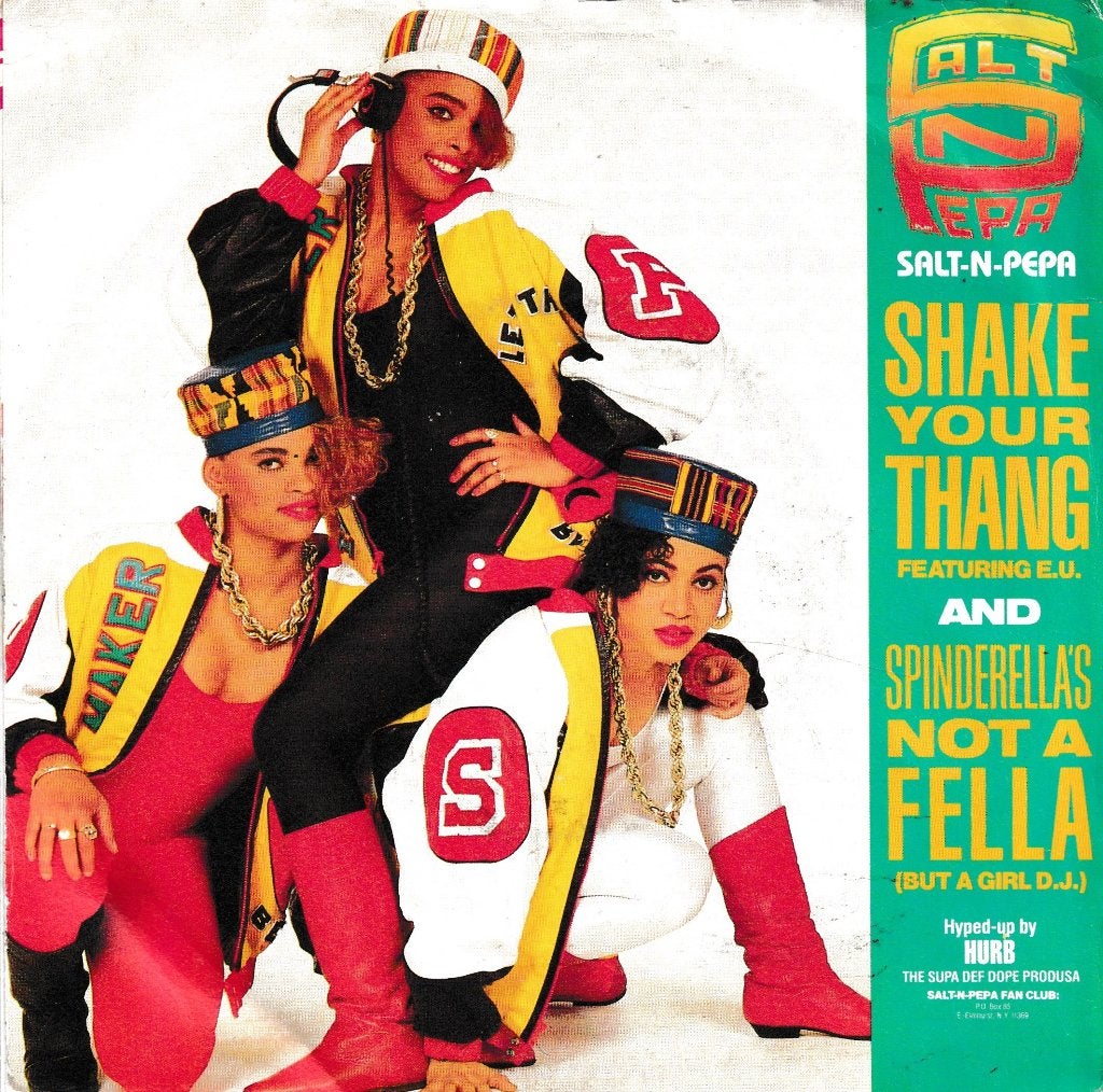 Salt-n-Pepa - Shake your thang, Ophalen of Verzenden, Gebruikt, 7 inch, Hiphop en Rap
