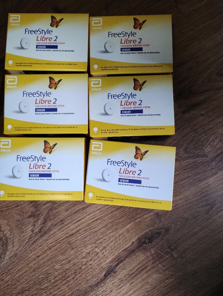 12x Freestyle Libre 2 glucosesensoren, Diversen, Verzenden, Nieuw
