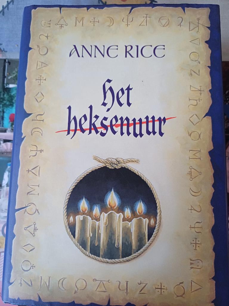 Anne rice:het heksenuur hardcover., Ophalen, Gelezen, Anne rice