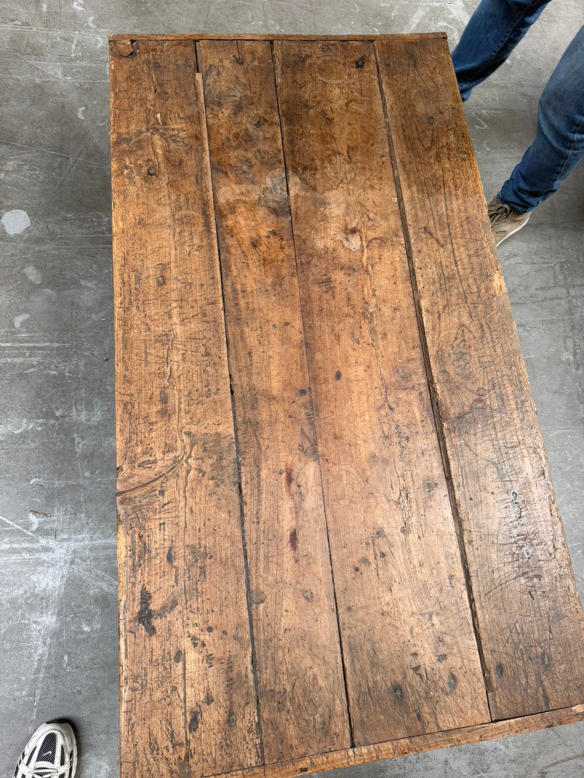 Salontafel kersenhout gebruikt, Ophalen, 100 tot 150 cm, 50 tot 100 cm, Zo goed als nieuw