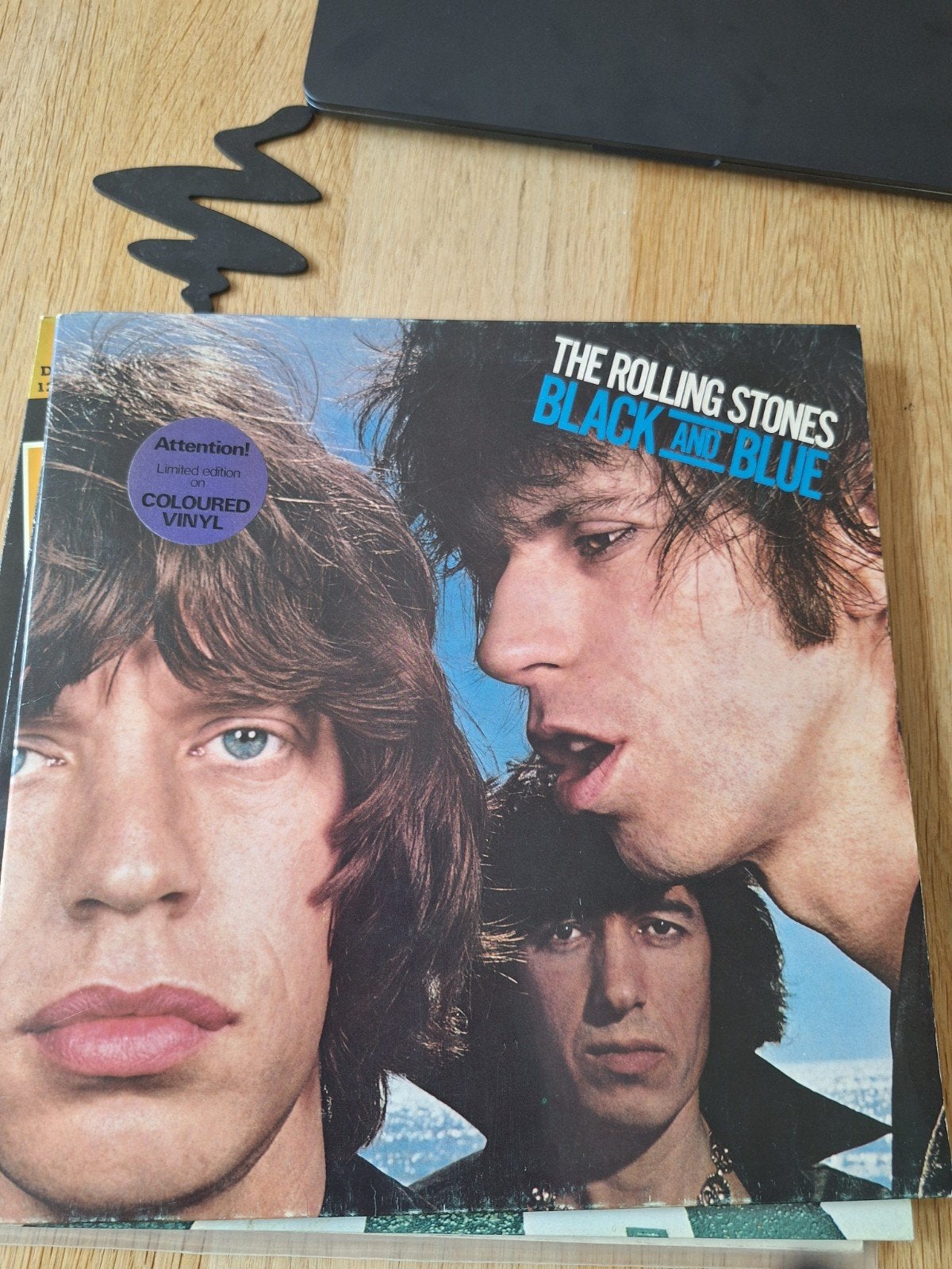 rolling stones - black and blue blauw vinyl, Ophalen of Verzenden, Gebruikt, 12 inch, Poprock