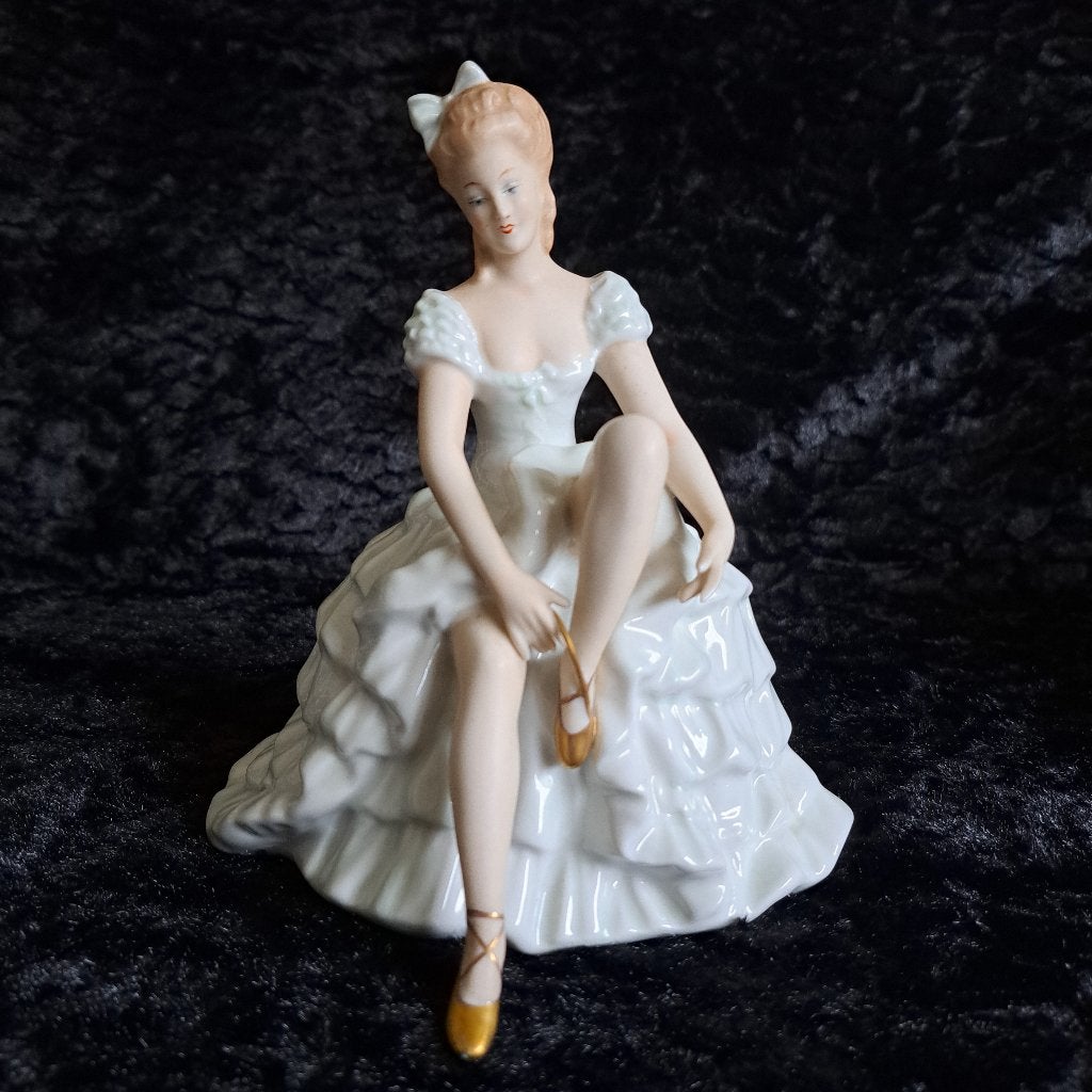 Zittend Ballerina beeldje, Verzamelen, Ophalen, Zo goed als nieuw, Overige typen