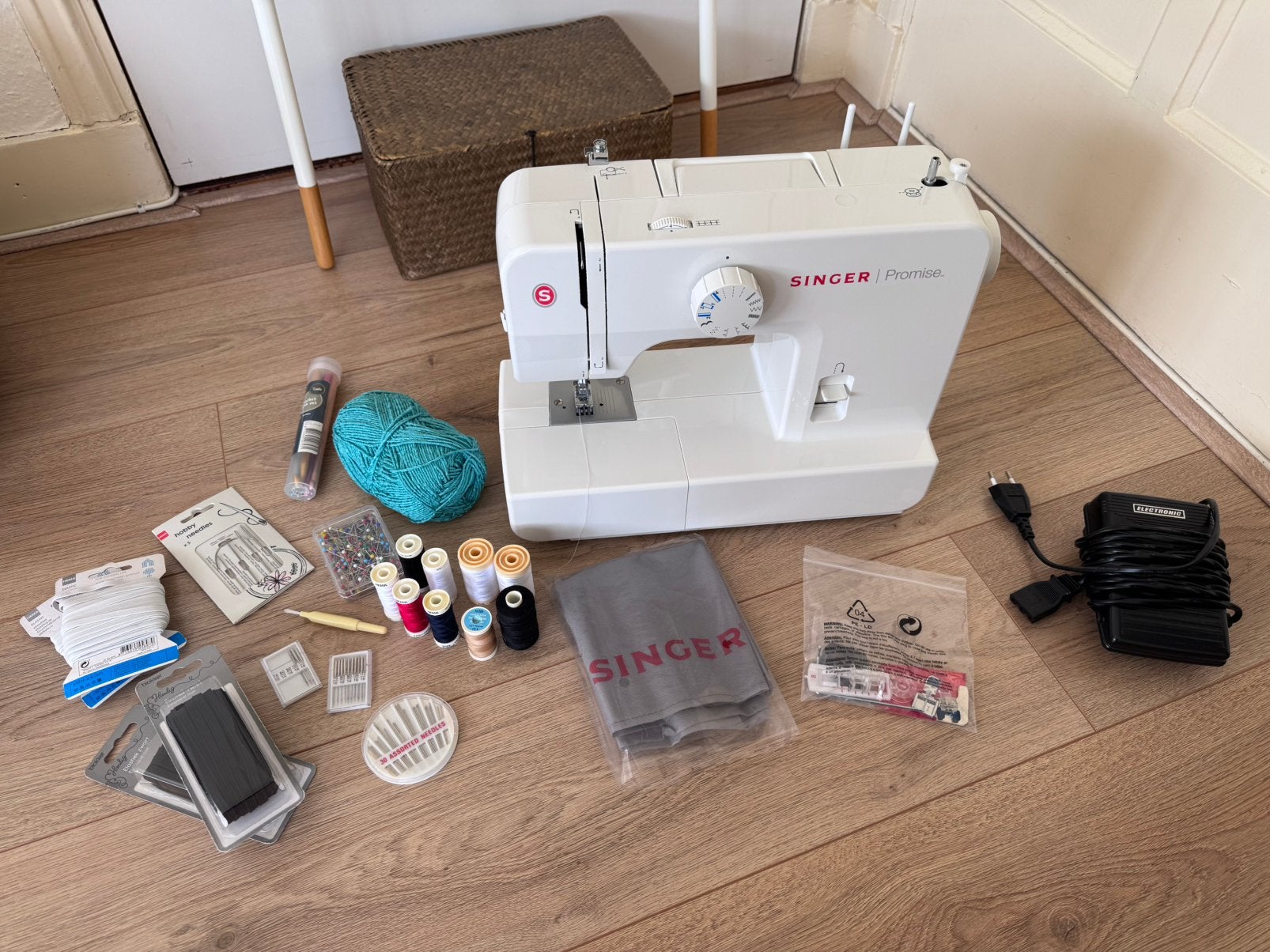 Singer Promise F1408 naaimachine 🧵🪡, Ophalen, Zo goed als nieuw, Naaimachine, Singer