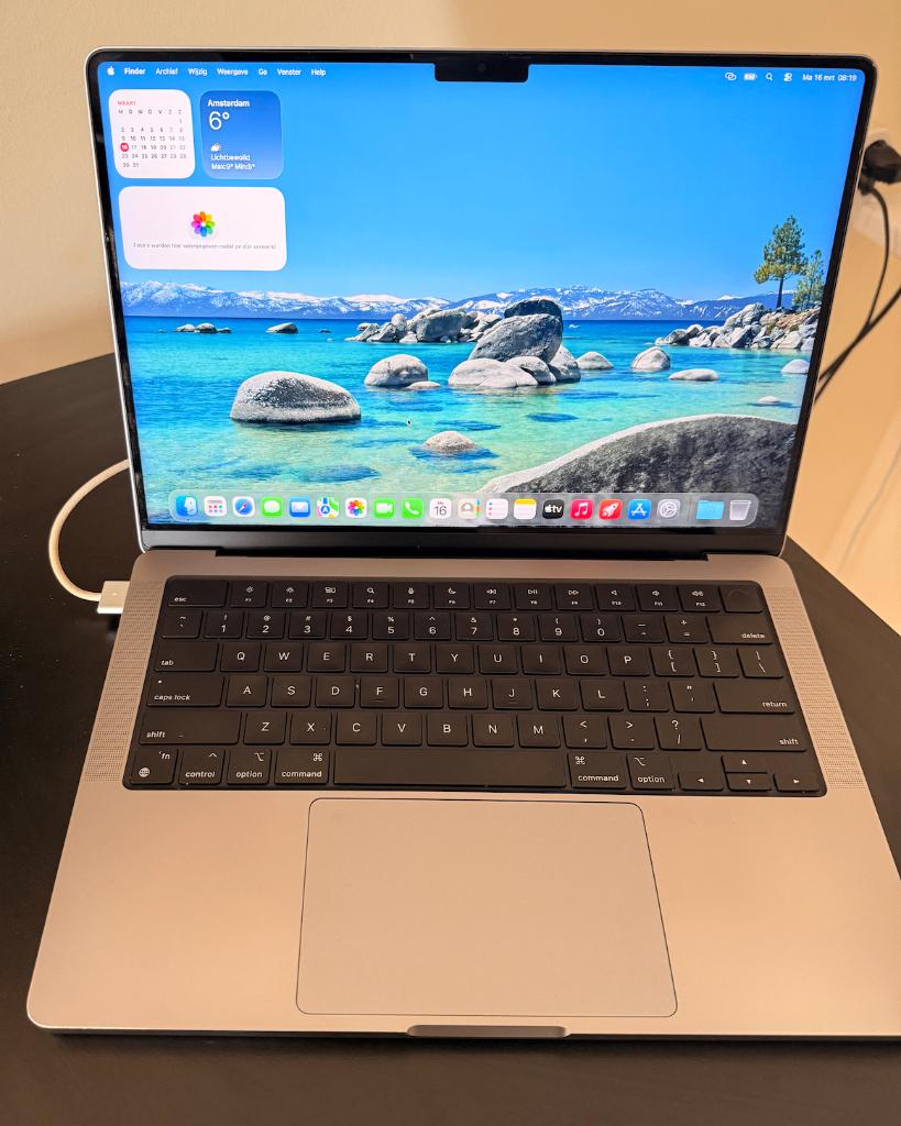 Macbook Pro M2 Max 14 inch 32GB 1TB bon en doos, Computers en Software, Apple Macbooks, 1 TB of meer, Gebruikt, Overige groottes