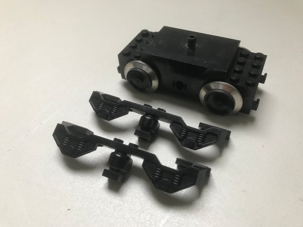 Lego 9V Treinmotor (met zijkanten), Ophalen of Verzenden, Zo goed als nieuw, Lego