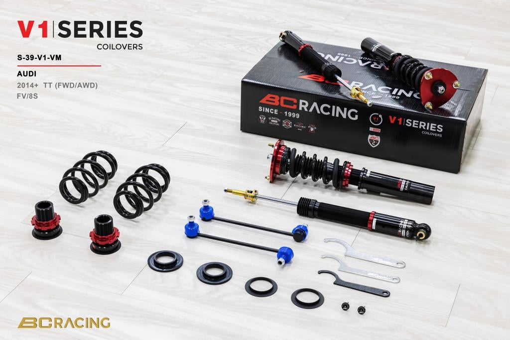 BC Racing schroefset verlaging Audi TT AWD FWD Non RS 14-23, Ophalen of Verzenden