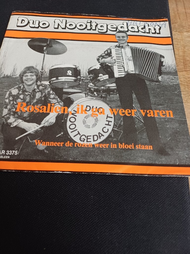 286 Single Duo Nooitgedacht – Rosalien, ik ga weer varen, Gebruikt, 7 inch, Ophalen of Verzenden, Overige typen