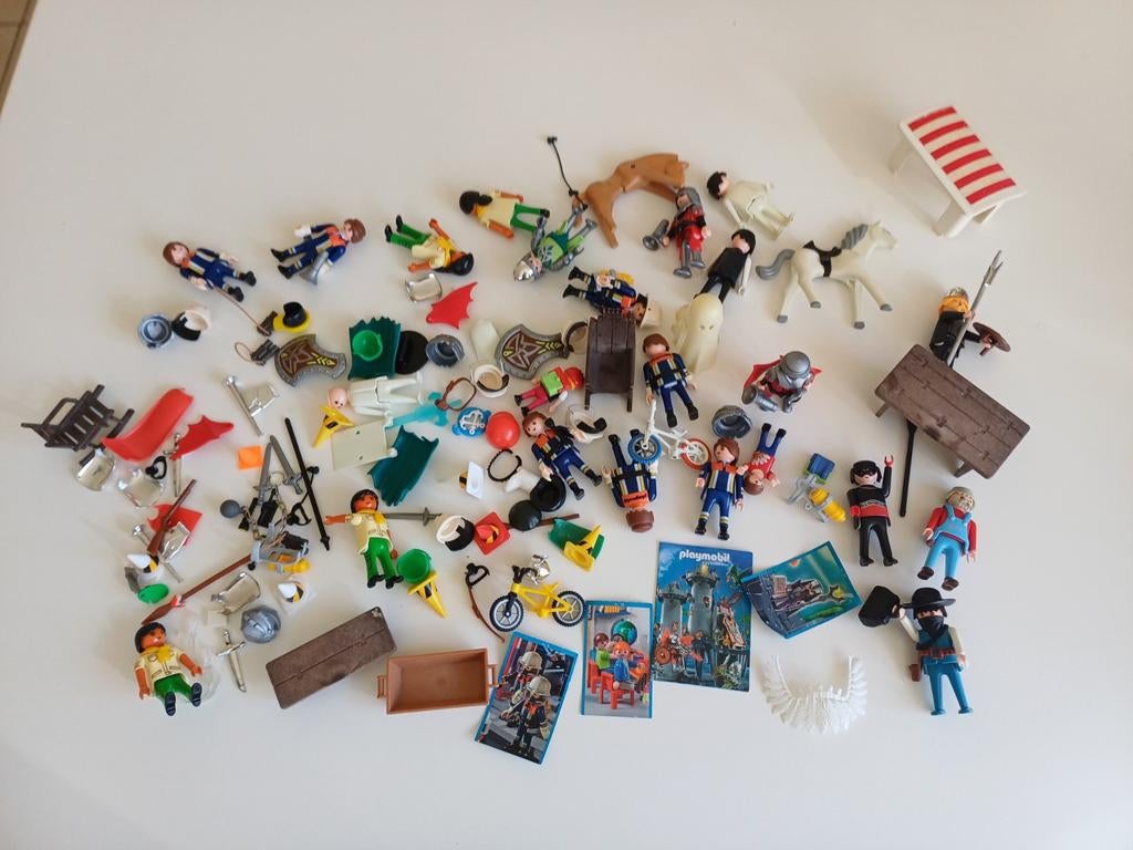 Partij playmobil poptjes en toebehoren, Kinderen en Baby's, Speelgoed | Playmobil, Ophalen of Verzenden, Gebruikt, Los playmobil