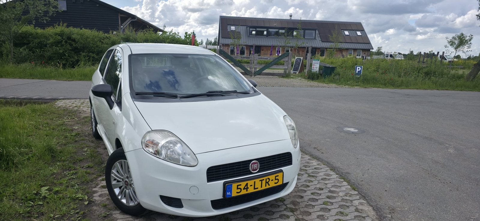 Grande punto 1.2, Auto's, Voorwielaandrijving, Stof, Grande Punto, Wit