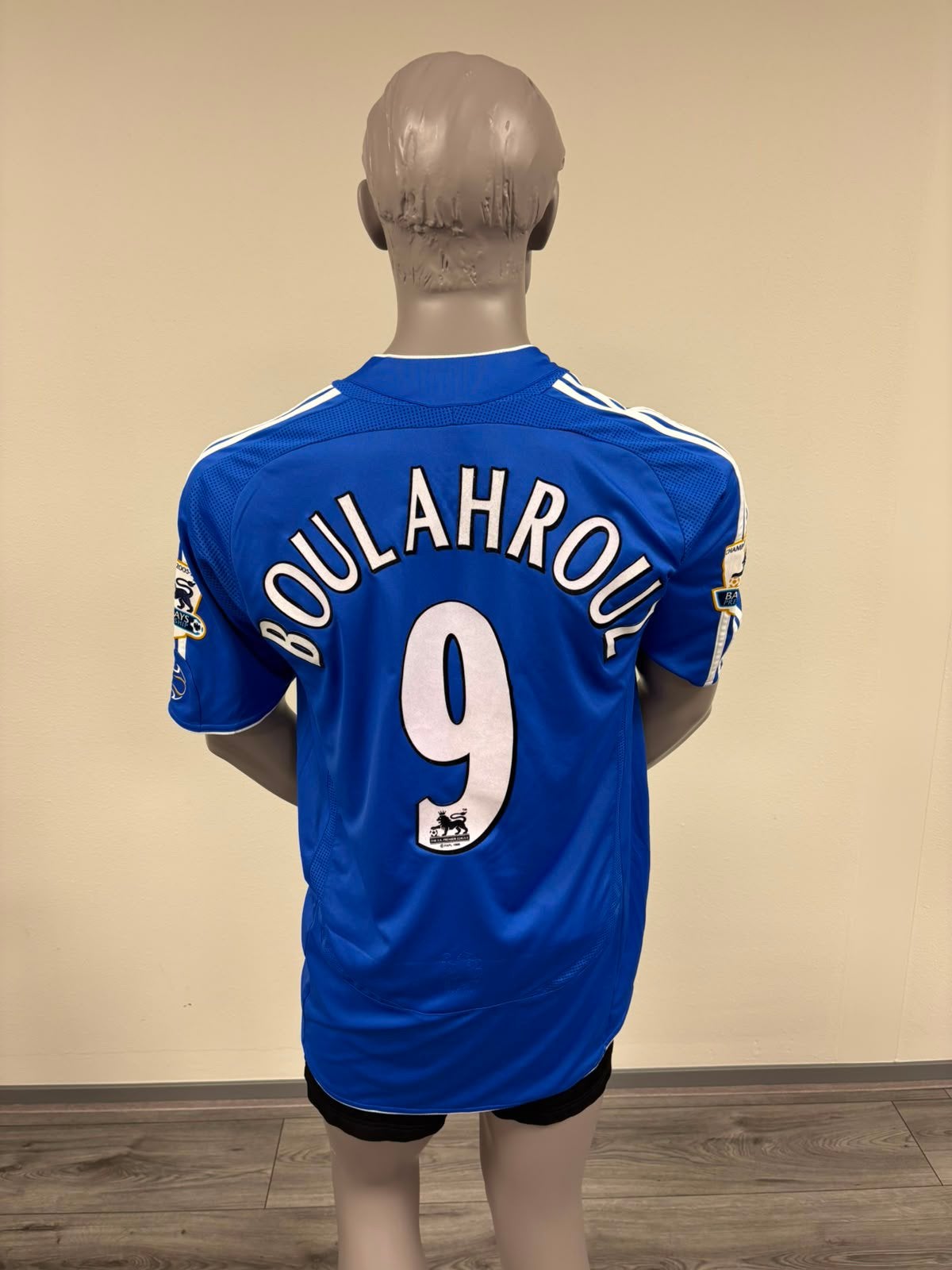 Khalid Boulahrouz Chelsea nummer 9 spelersshirt 2006-2008, Ophalen of Verzenden, Zo goed als nieuw, Shirt