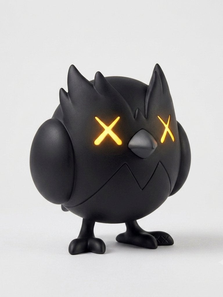 KAWS x Rookidee Figuur - Zeldzame Pokémon Crossover, D, F, Ophalen of Verzenden, Zo goed als nieuw