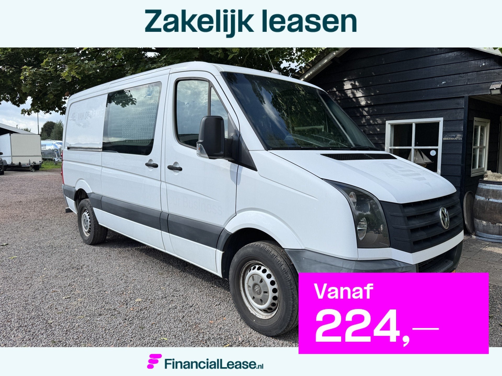 Volkswagen Crafter 35 2.0 TDI L2H1 *DUBBELE.SCHUIFDEUR*, 13 km/l, Euro 5, Gebruikt, 4 cilinders