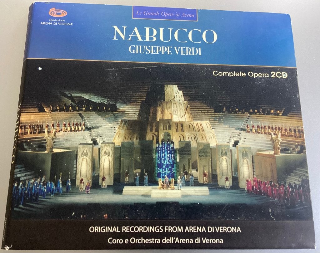Verdi Nabucco dubbel CD, Cd's en Dvd's, Ophalen of Verzenden, Romantiek, Gebruikt, Opera of Operette