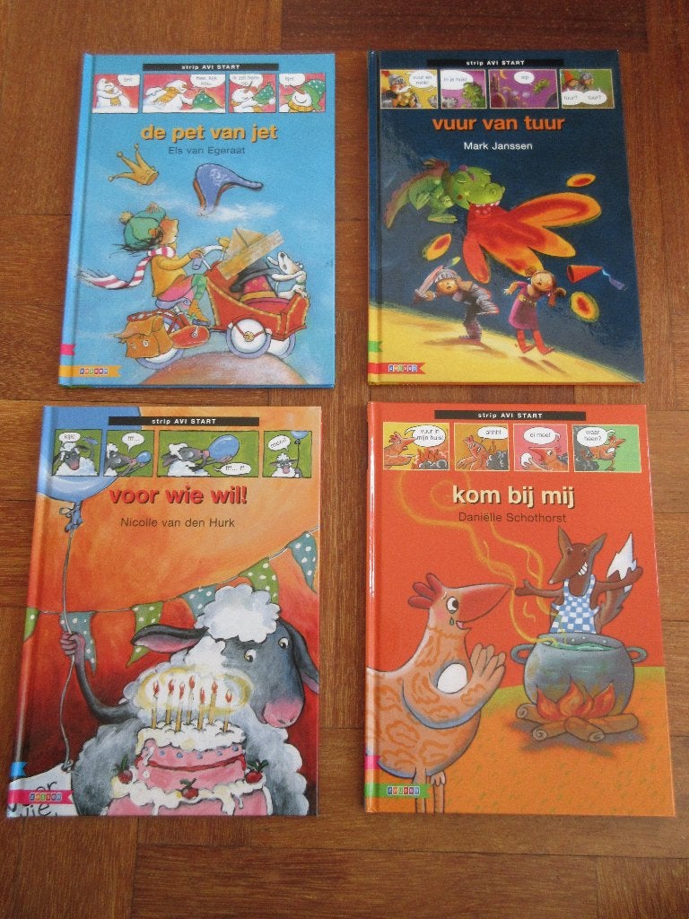 4 x Strip Avi Start, Ophalen of Verzenden, Zo goed als nieuw, Fictie algemeen