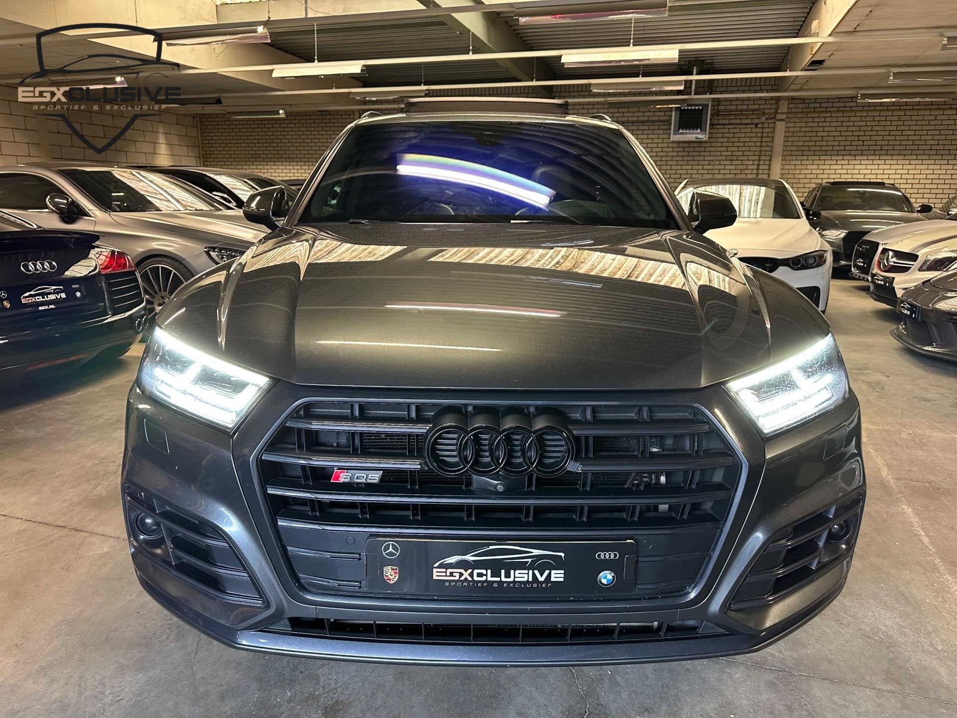 Audi SQ5 ABT 426PK Quattro Pro Line Plus Pano/Carbon/Massage, Auto's, Automaat, Gebruikt, 2995 cc, Adaptive Cruise Control