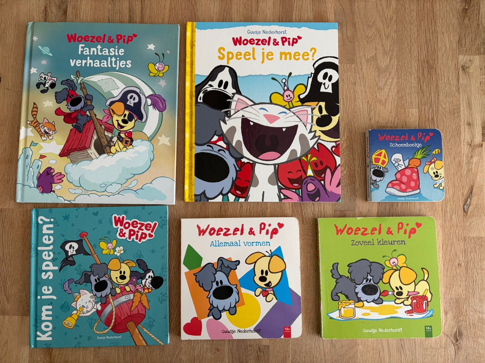 6x Woezel & Pip (€2,00 per stuk), Ophalen of Verzenden, Zo goed als nieuw, 3 tot 4 jaar