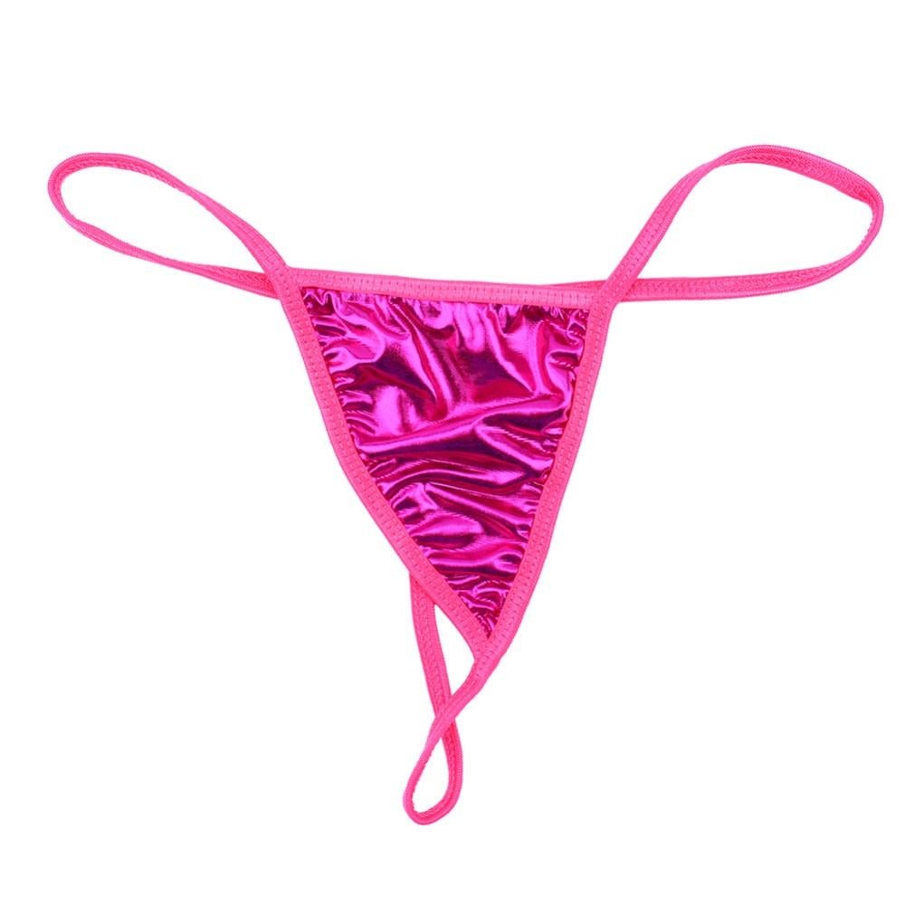 Metallic Look Mini Dames Micro String One Size (051), Kleding | Dames, Nicolle_Lingerie, Ophalen of Verzenden, Overige kleuren